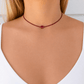 Necklace - Frankie Maroon - LINNY CO WholesaleNecklaces