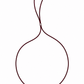 Necklace - Frankie Maroon - LINNY CO WholesaleNecklaces