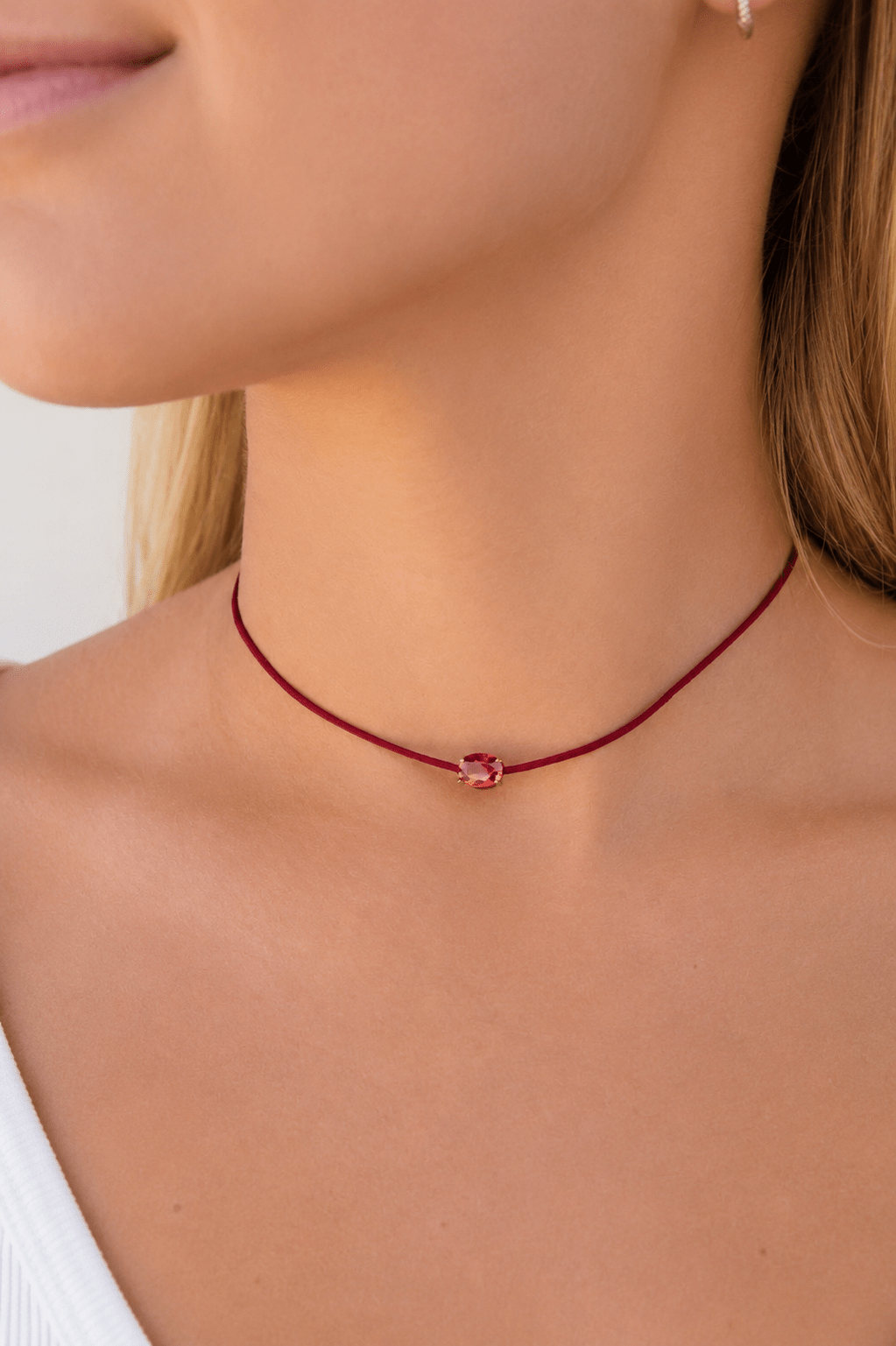 Necklace - Frankie Red - LINNY CO WholesaleNecklaces