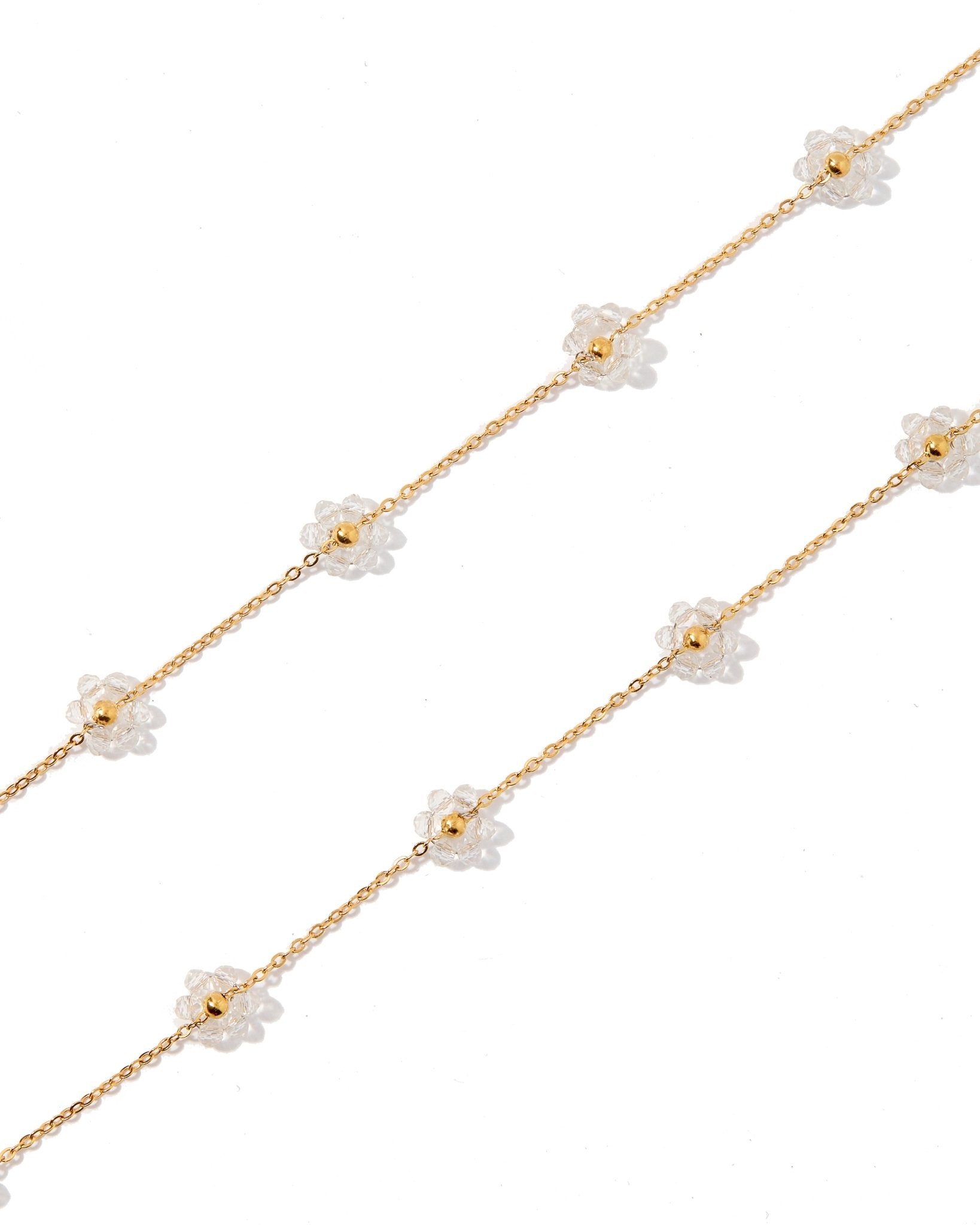 Necklace - Gracie Clear - LINNY CO Wholesale