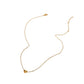 LINNY CO Hadley Gold necklace for kids & little girls — hypoallergenic, waterproof stainless steel, flat-lay styling.
