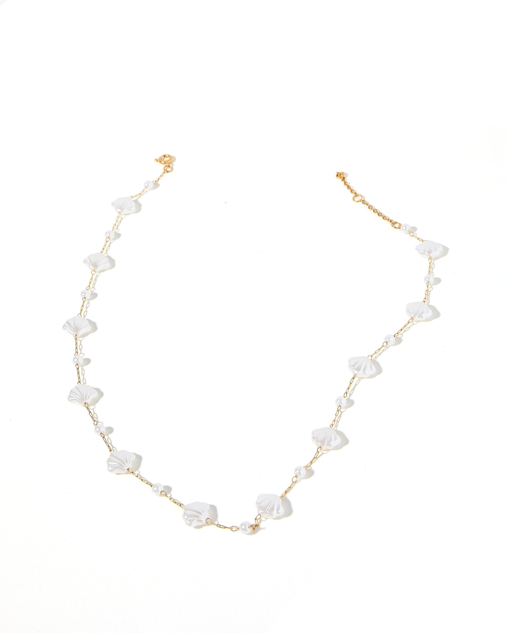 Necklace - Kai Seashell Pearl - LINNY CO WholesaleMetals