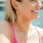 Necklace - Kai Seashell Pearl - LINNY CO WholesaleMetals