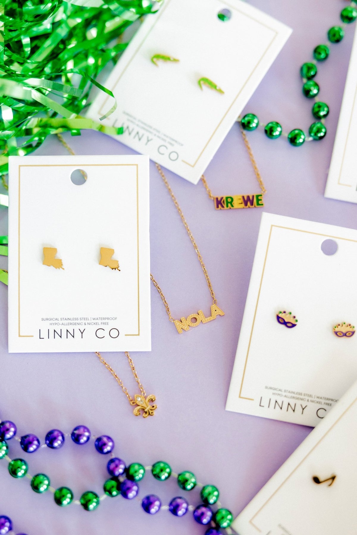 Necklace - Krewe Gold - LINNY CO Wholesalenecklaces