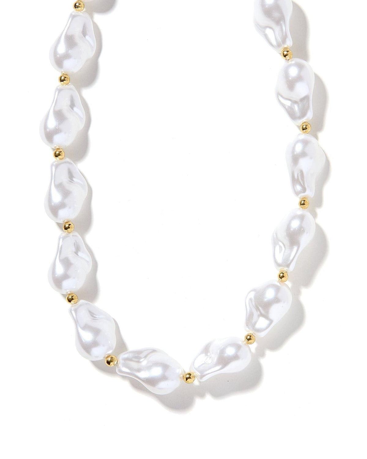 Necklace - Lana Pearl Gold - LINNY CO WholesaleMetals
