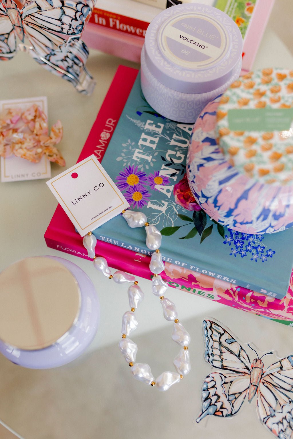 Necklace - Lana Pearl Gold - LINNY CO WholesaleMetals