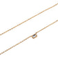 LINNY CO Madison necklace for kids & little girls — hypoallergenic, waterproof stainless steel, detail.