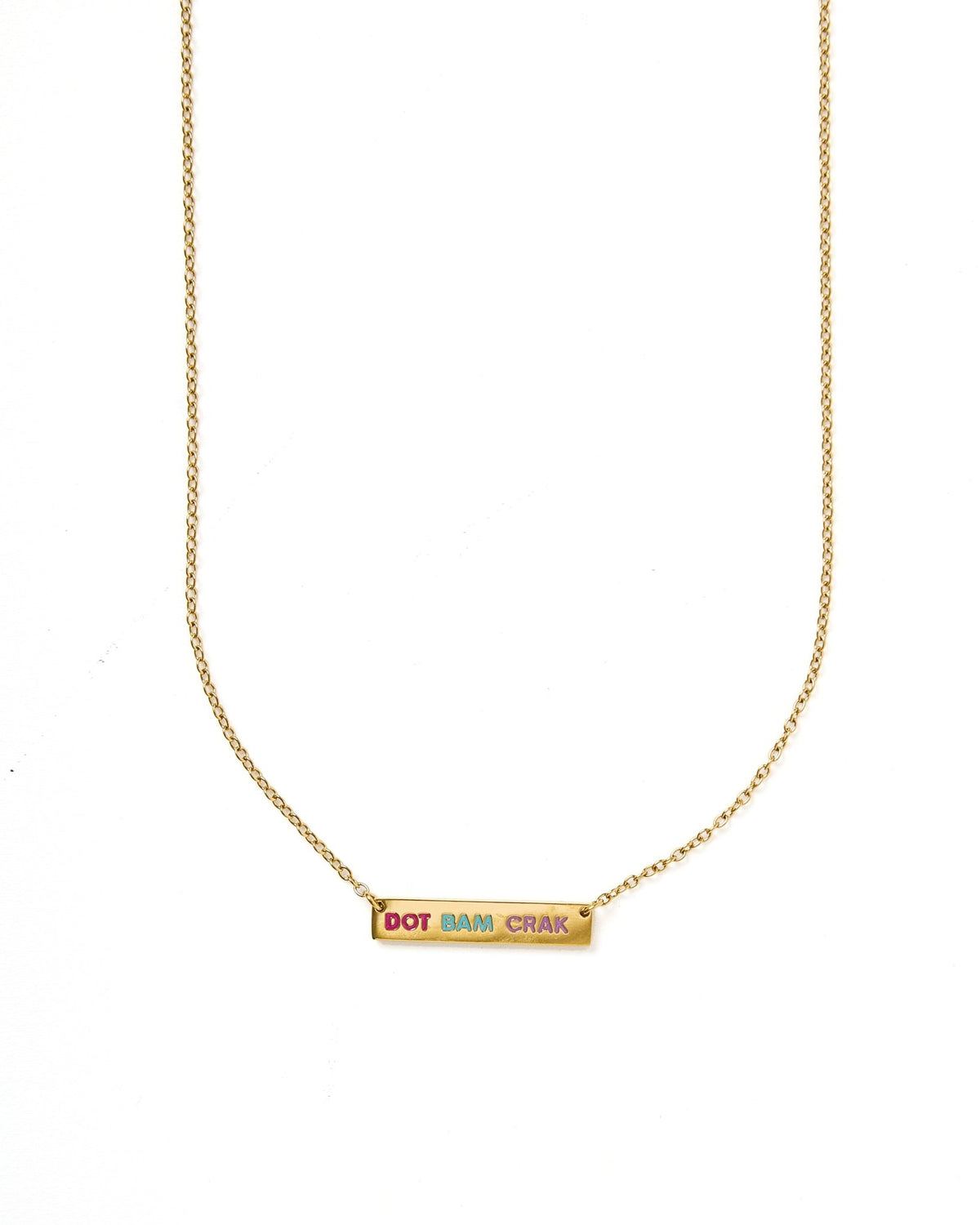 Necklace - Mahjong Dot Bam Crak - LINNY CO Wholesale