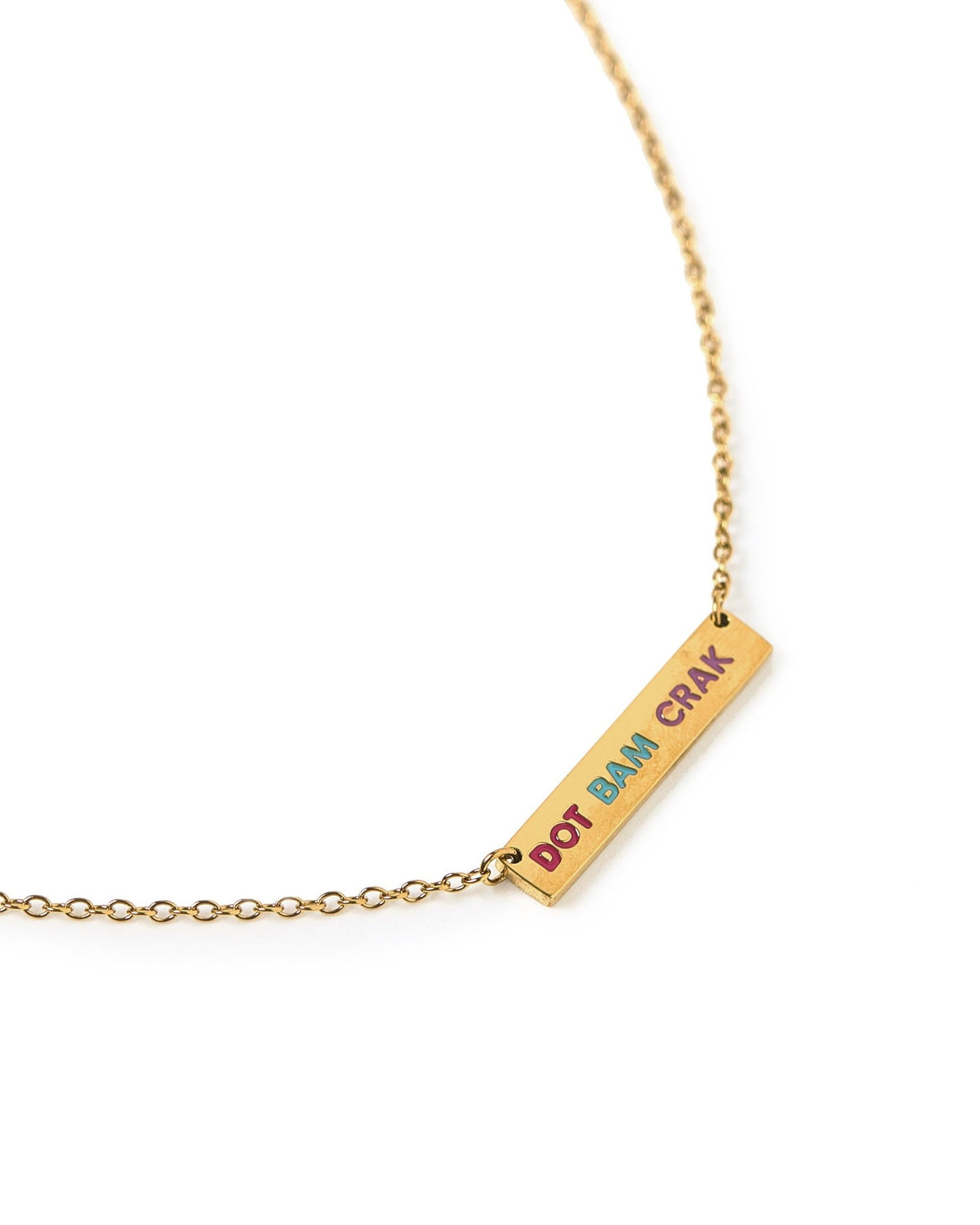 Necklace - Mahjong Dot Bam Crak - LINNY CO Wholesale
