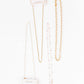 Necklace - Miles Gold - LINNY CO WholesaleMetals