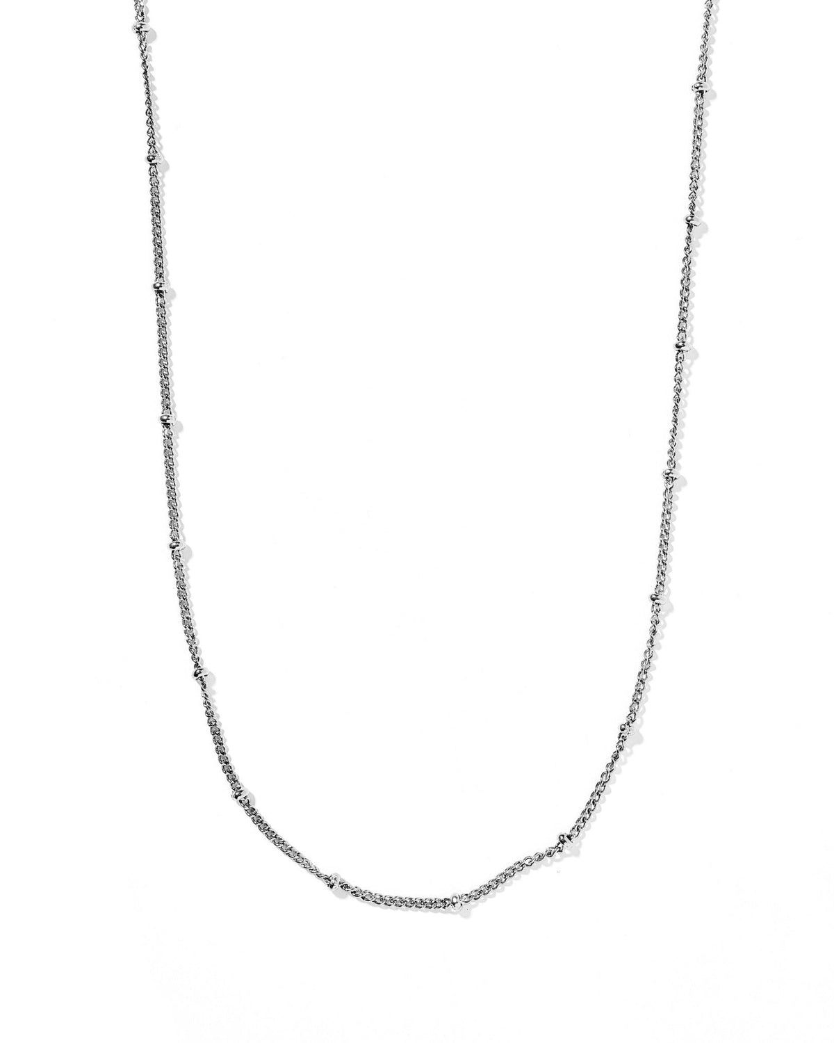 Necklace - Miles Silver - LINNY CO WholesaleMetals