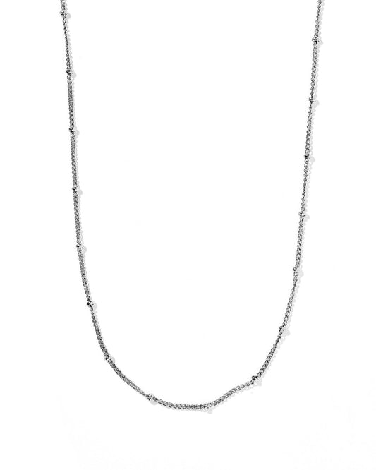 Necklace - Miles Silver - LINNY CO WholesaleMetals