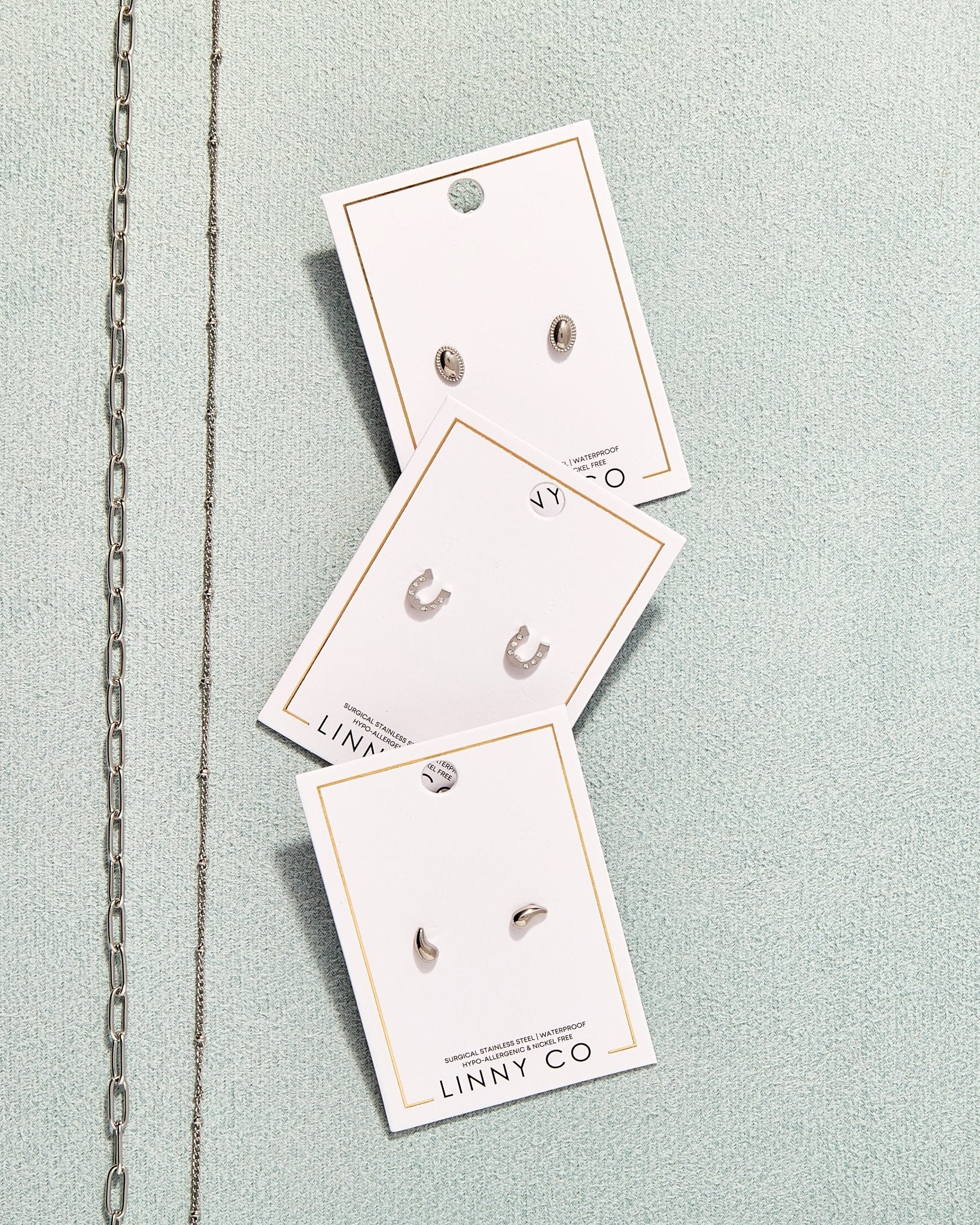 Necklace - Miles Silver - LINNY CO WholesaleMetals