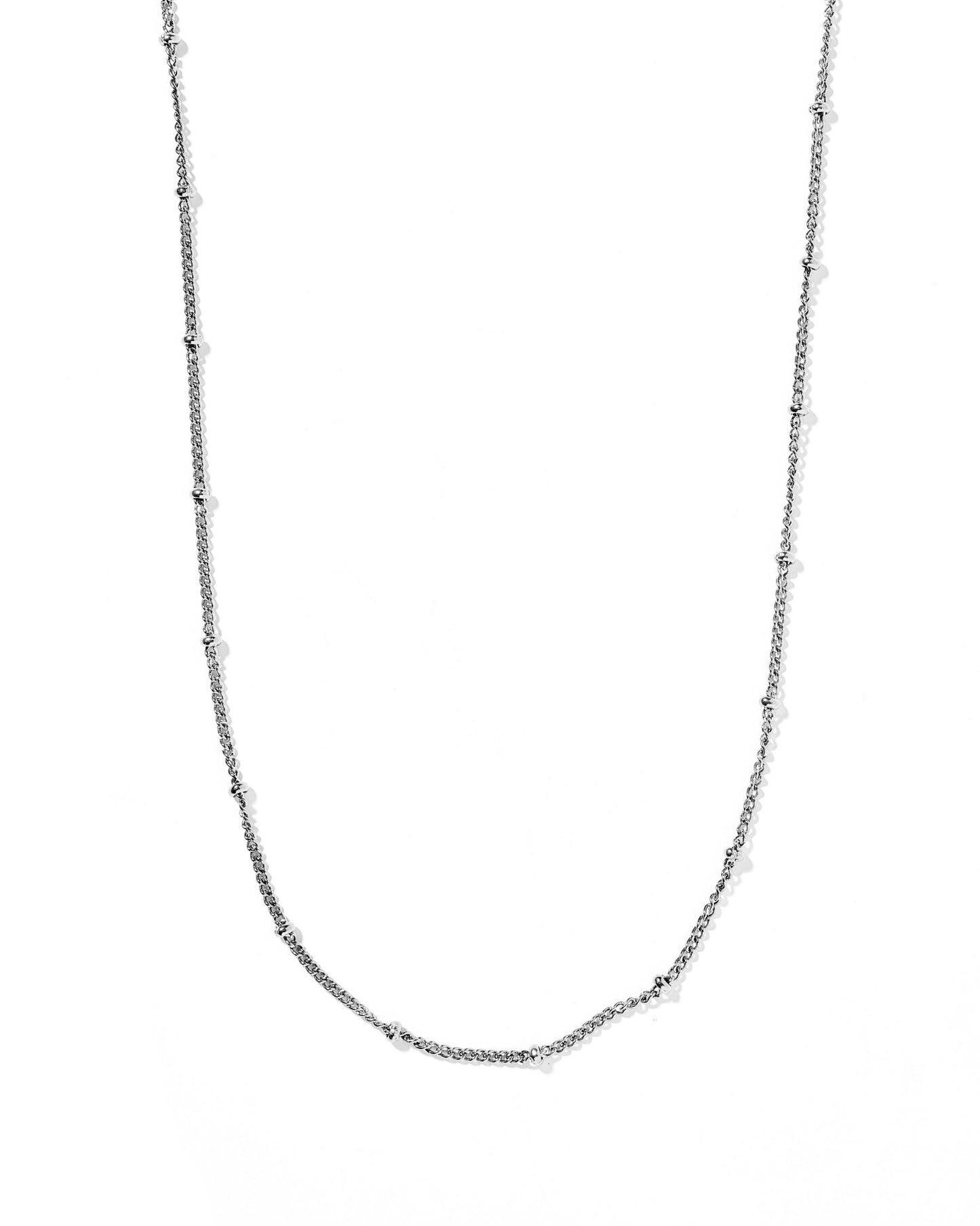 Necklace - Miles Silver - LINNY CO WholesaleMetals