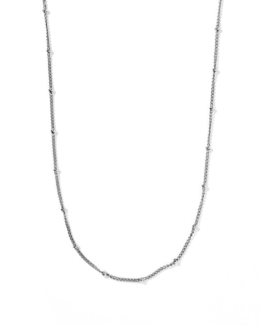 Necklace - Miles Silver - LINNY CO WholesaleMetals