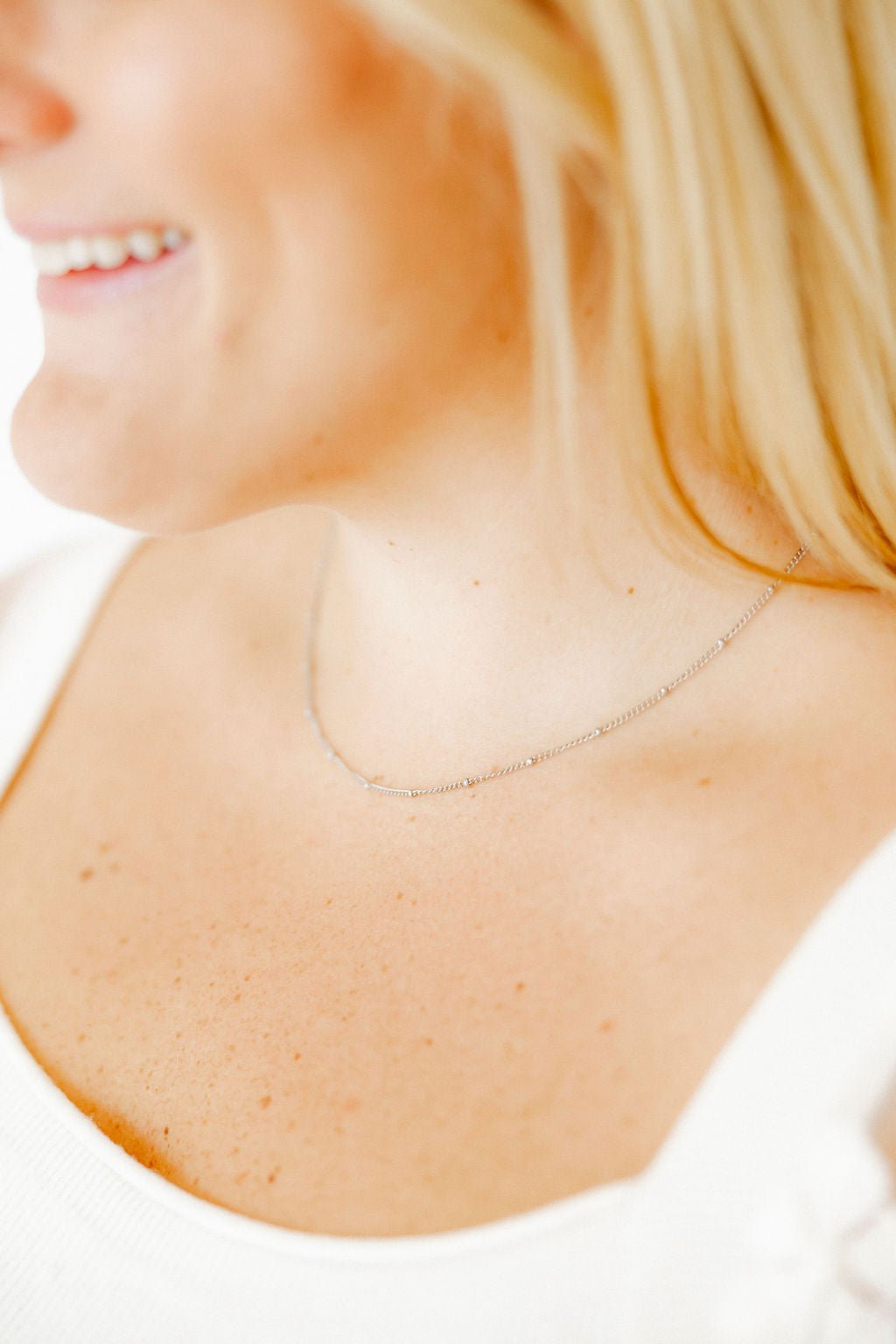 Necklace - Miles Silver - LINNY CO WholesaleMetals