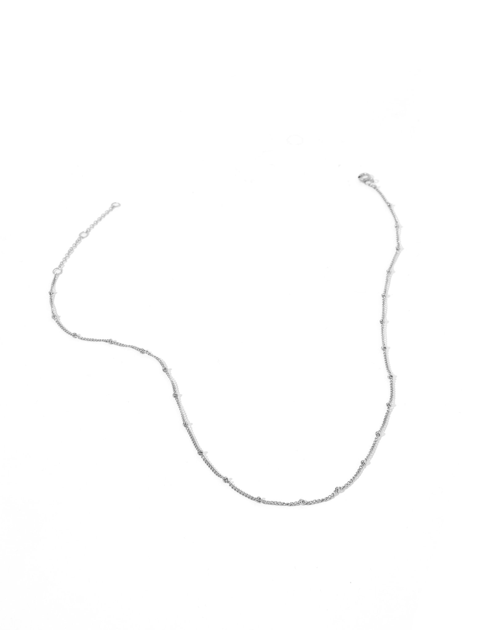 Necklace - Miles Silver - LINNY CO WholesaleMetals