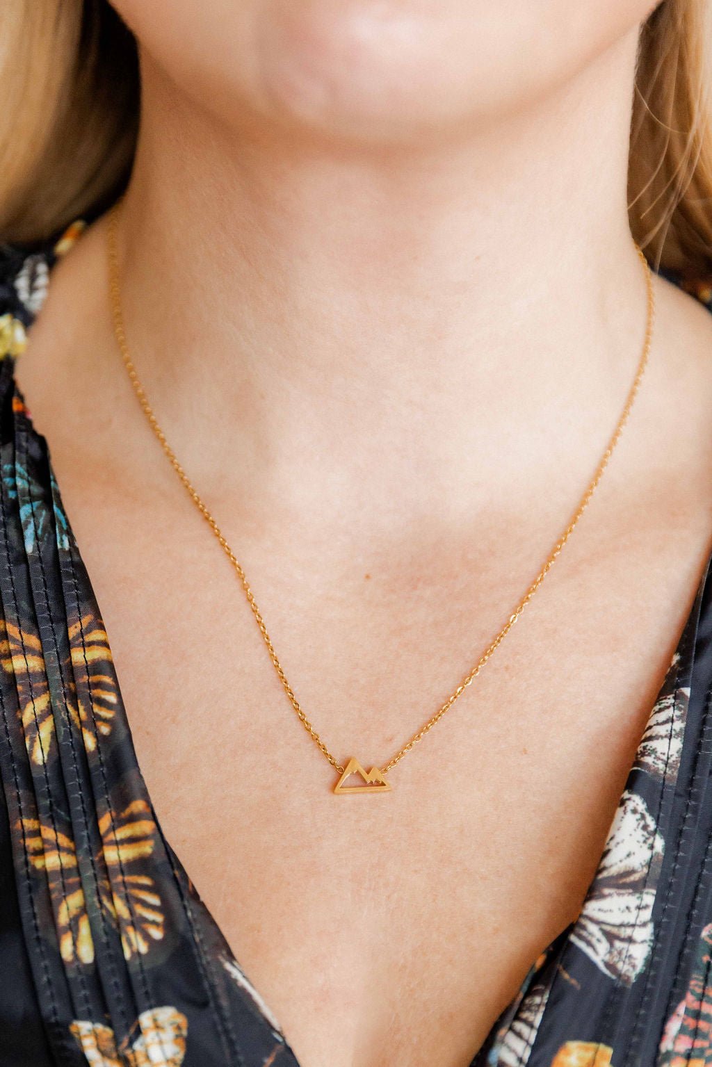 Necklace - Mountain Gold - LINNY CO WholesaleMetals