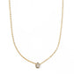 Necklace - Paloma Pear Drop Gold - LINNY CO WholesaleMetals