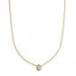 Necklace - Paloma Pear Drop Gold - LINNY CO WholesaleMetals