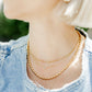 Necklace - Paloma Pear Drop Gold - LINNY CO WholesaleMetals