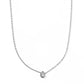 Necklace - Paloma Pear Drop Silver - LINNY CO WholesaleMetals