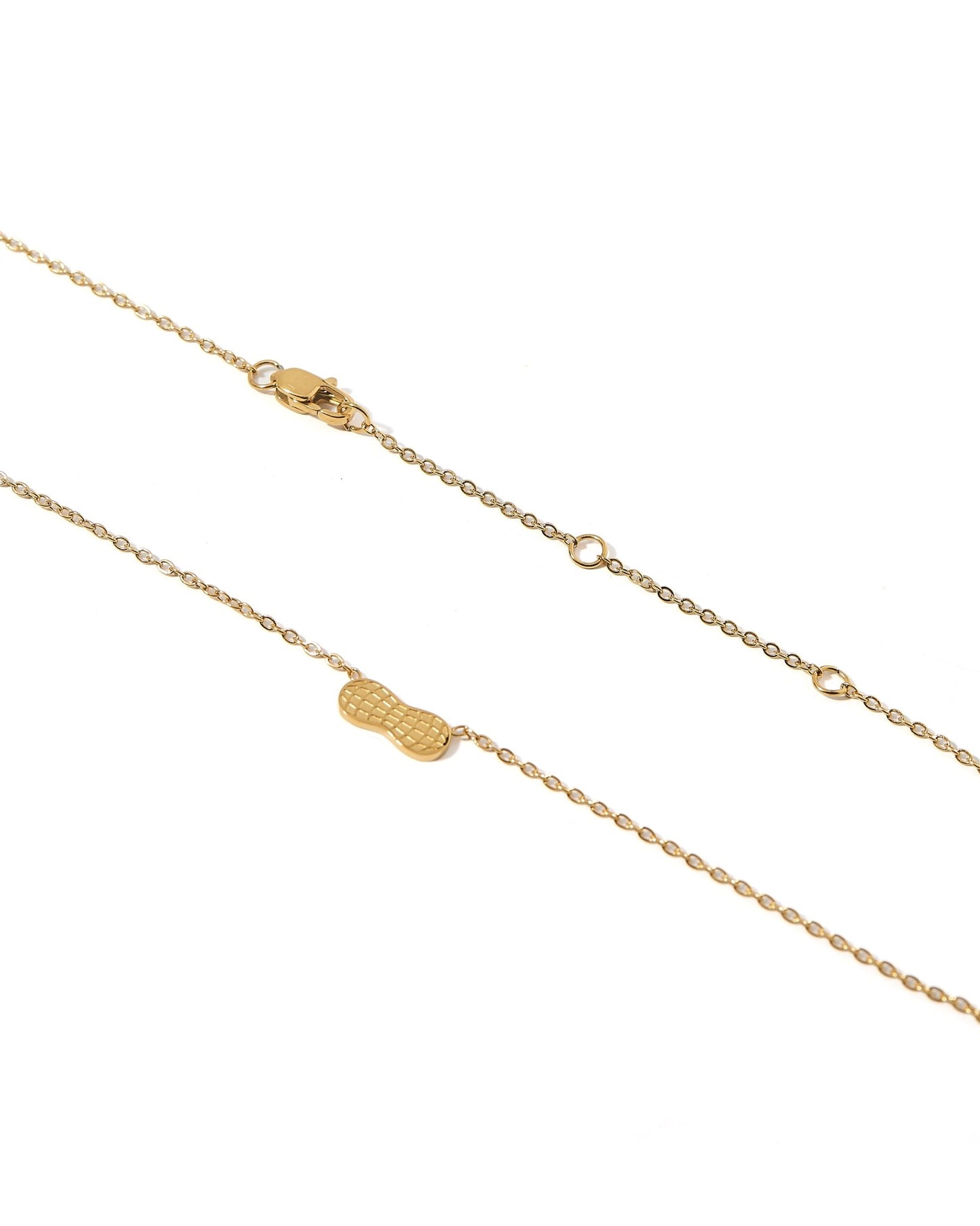 Necklace - Peanut Gold - LINNY CO Wholesale