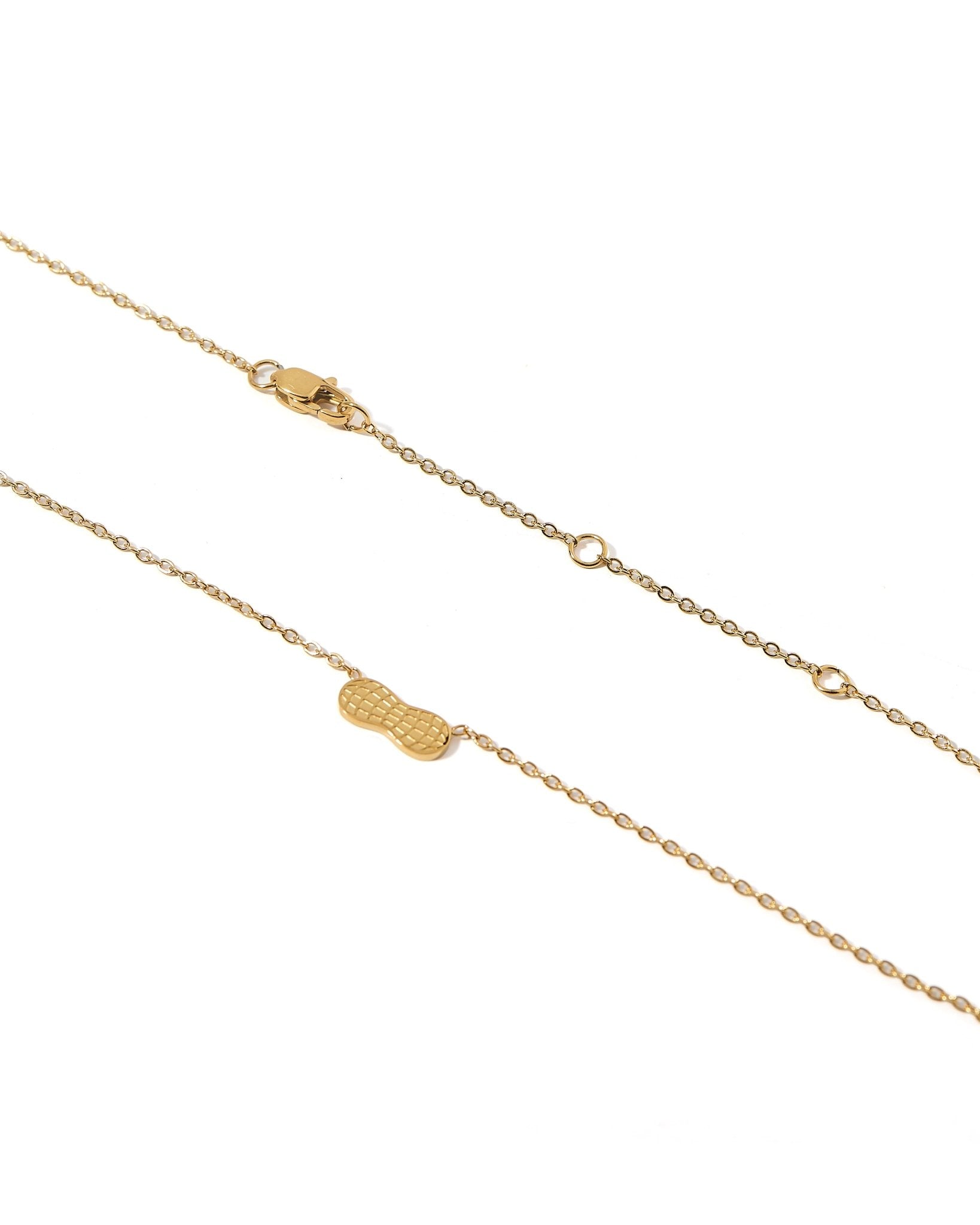 Necklace - Peanut Gold - LINNY CO Wholesale