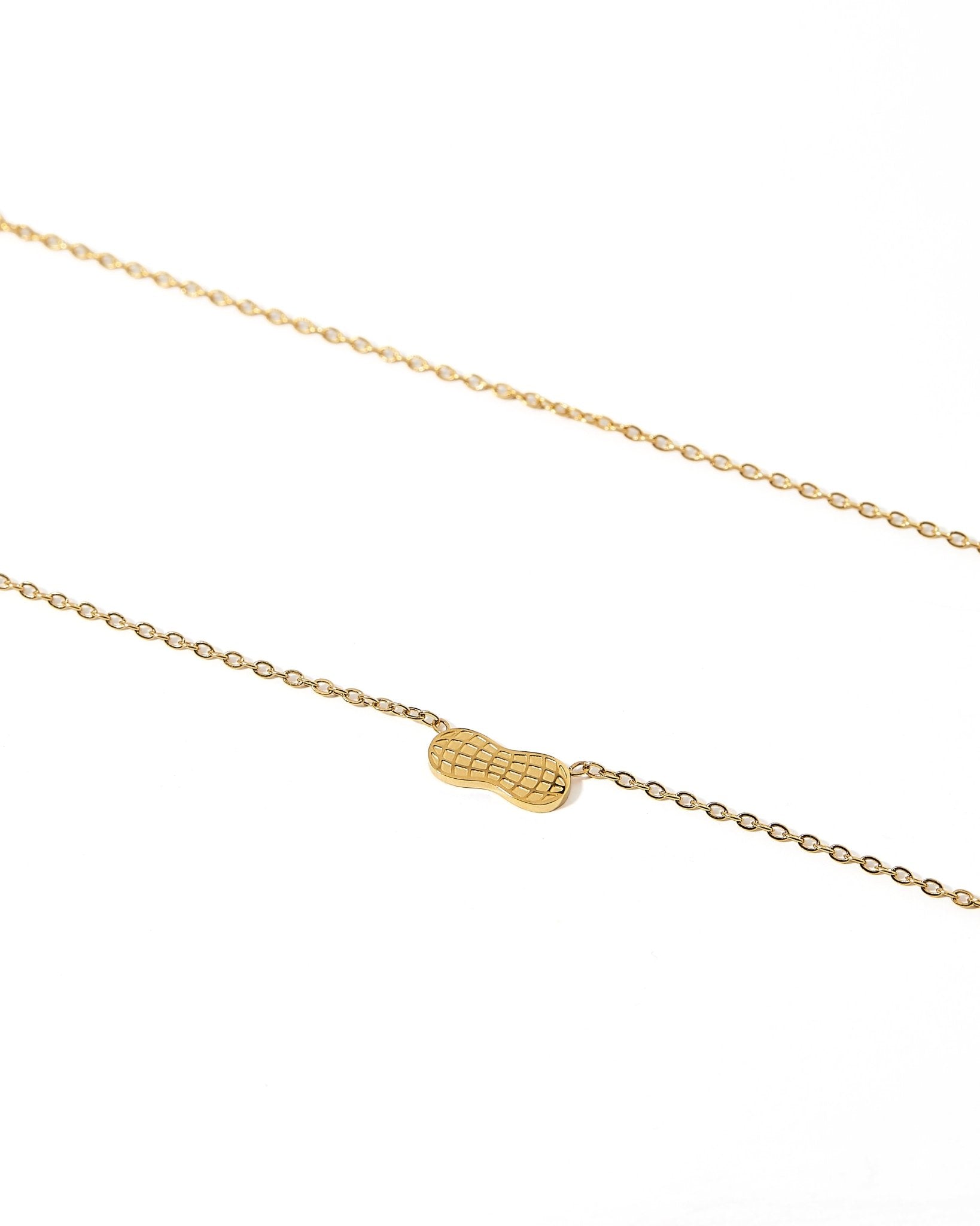 Necklace - Peanut Gold - LINNY CO Wholesale