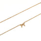 Necklace - Sadie Bow Gold - LINNY CO WholesaleMetals