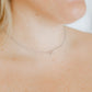 Necklace - Sadie Bow Silver - LINNY CO WholesaleMetals