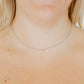 Necklace - Sadie Bow Silver - LINNY CO WholesaleMetals