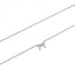 Necklace - Sadie Bow Silver - LINNY CO WholesaleMetals