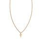Necklace - Shepherd Cross Gold - LINNY CO Wholesale