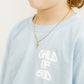 Necklace - Shepherd Cross Gold - LINNY CO Wholesale