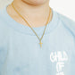 Necklace - Shepherd Cross Gold - LINNY CO Wholesale