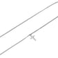 Necklace - Shepherd Cross Silver - LINNY CO Wholesale