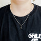 Necklace - Shepherd Cross Silver - LINNY CO Wholesale