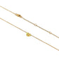 LINNY CO Softball necklace for kids & little girls — hypoallergenic, waterproof stainless steel, detail.