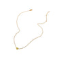 LINNY CO Softball necklace for kids & little girls — hypoallergenic, waterproof stainless steel, detail.