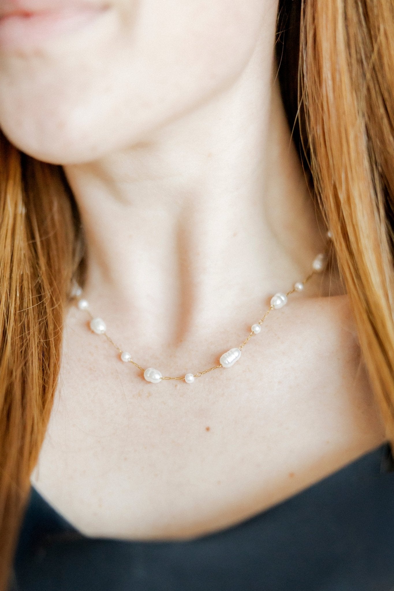 Necklace - Suri Pearl - LINNY CO WholesaleStuds
