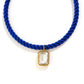 Necklace - Tailyn Rope Cobalt Blue - LINNY CO Wholesale