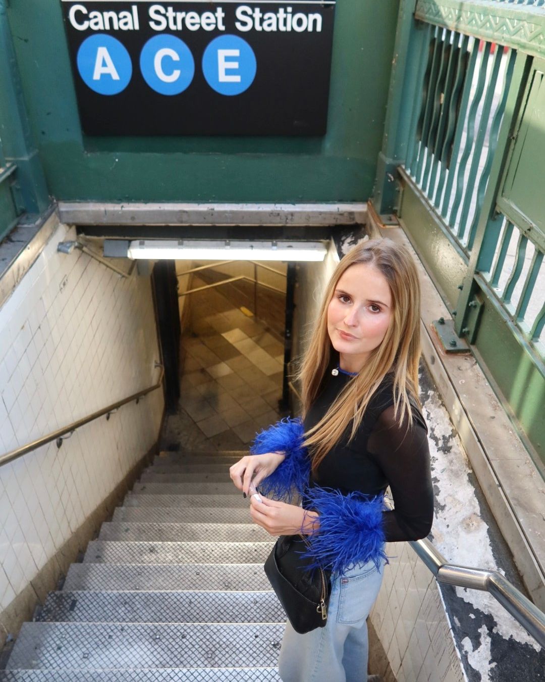 Necklace - Tailyn Rope Cobalt Blue - LINNY CO Wholesale