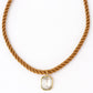 Necklace - Tailyn Rope Copper - LINNY CO Wholesale
