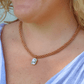 Necklace - Tailyn Rope Copper - LINNY CO Wholesale