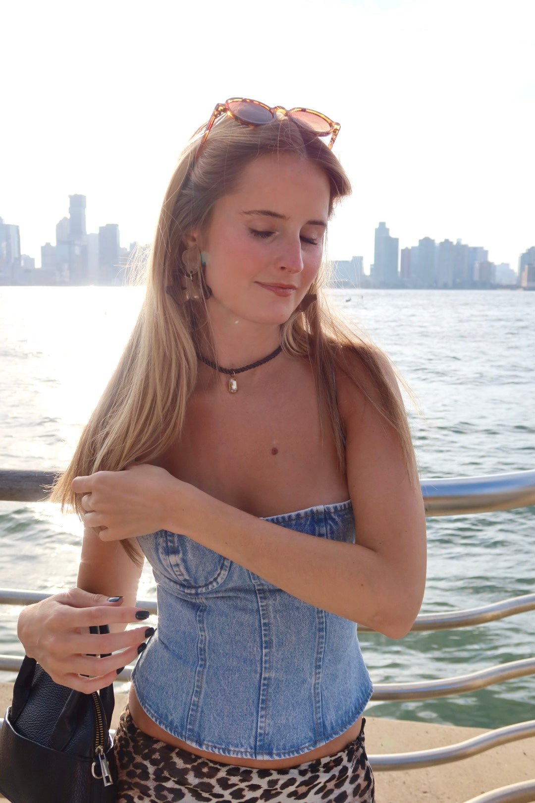 Necklace - Tailyn Rope Dark Brown - LINNY CO Wholesale