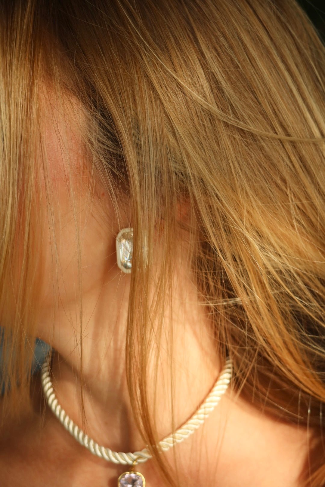 Necklace - Tailyn Rope Ivory - LINNY CO Wholesale