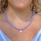 Necklace - Tailyn Rope Lavender - LINNY CO Wholesale