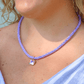 Necklace - Tailyn Rope Lavender - LINNY CO Wholesale