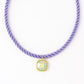 Necklace - Tailyn Rope Lavender - LINNY CO Wholesale